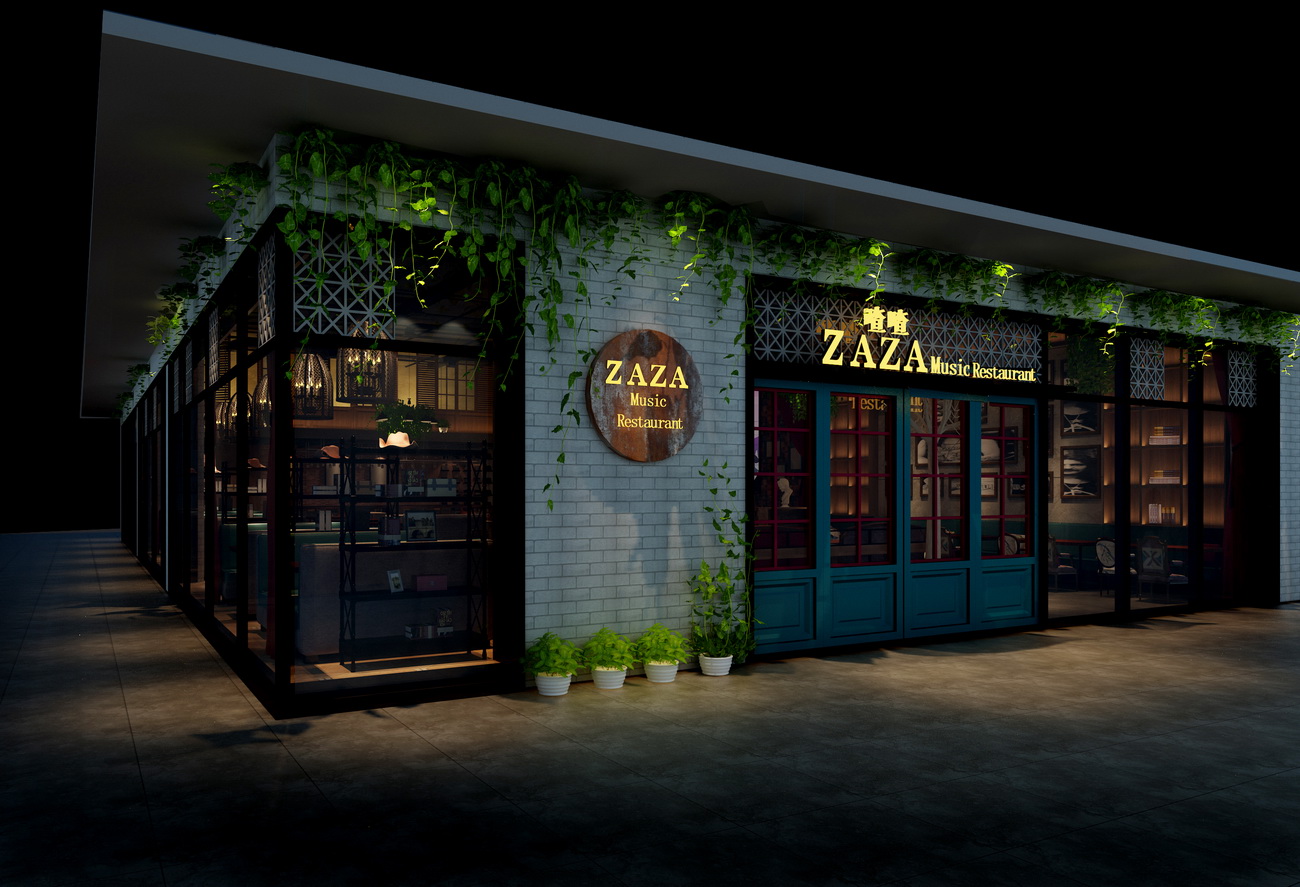 ZAZA-音乐西餐厅设计(深圳南山店)